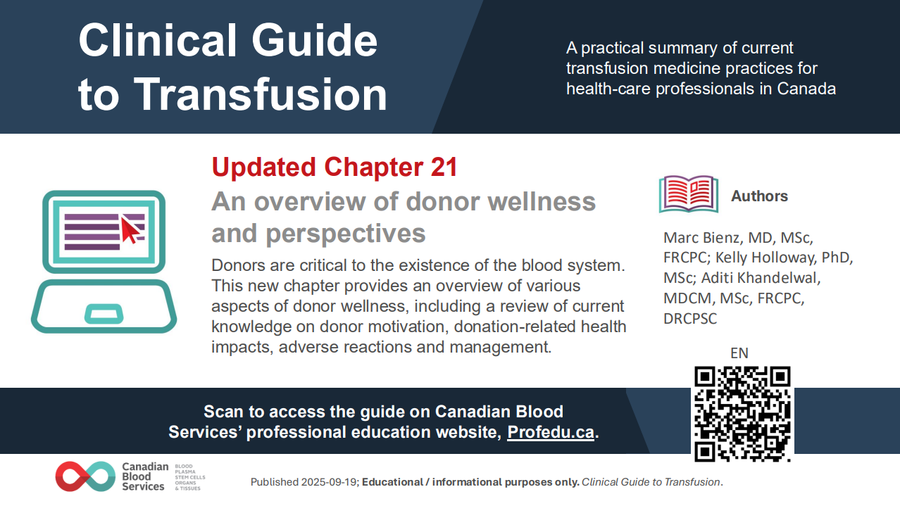 Preparatory Reading Material can be found in Chapter 21 of the Clinical Guide to Transfusion