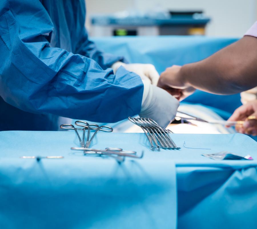 operating room table surgery photo